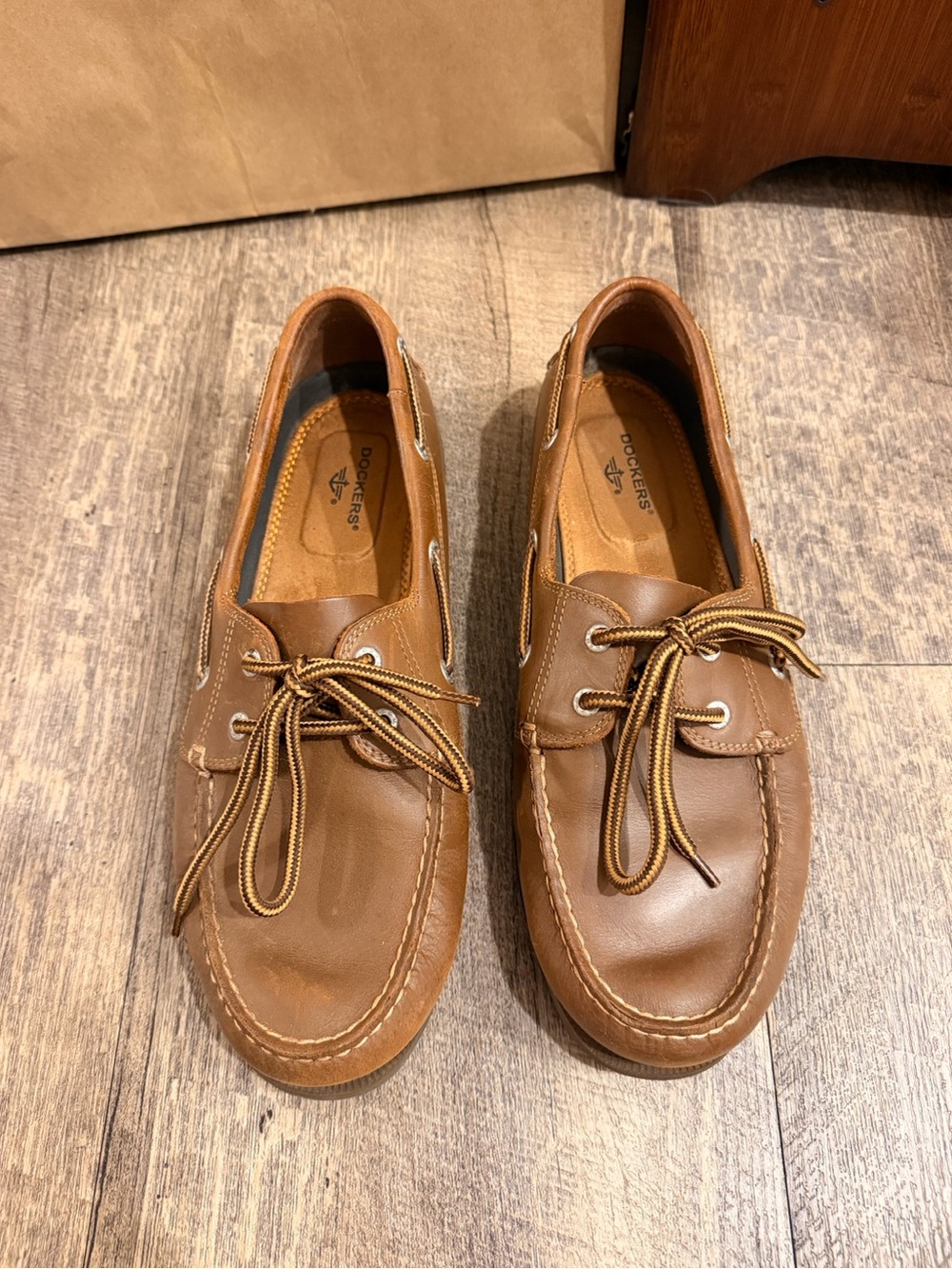 Dockers Men’s Cognac Brown Boat Deck Shoes Probable 11M